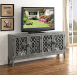 13614 Four Door Media Credenza