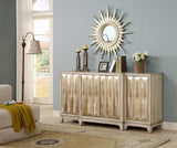 13716 Four Door Media Credenza