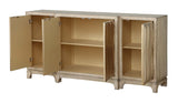 13716 Four Door Media Credenza