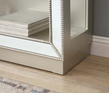 13721 Mirrored Curio Cabinet