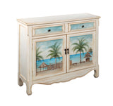 14124 Two Drawer Two Door Cupboard
