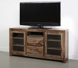 15245 Four Drawer Two Door Media Console