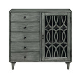 22501 One Door Five Drawer Cabinet