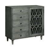 22501 One Door Five Drawer Cabinet