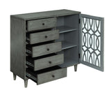 22501 One Door Five Drawer Cabinet
