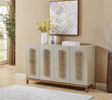 22551 Four Door Media Credenza