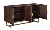 22552 Four Door Media Credenza