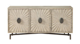 22568 Three Door Media Credenza
