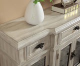 22576 Four Door Three Drawer Credenza