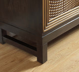 22578 Three Door Media Credenza