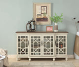 22580 Four Door Media Credenza
