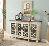 22580 Four Door Media Credenza