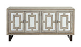 22583 Four Door Media Credenza