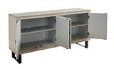 22583 Four Door Media Credenza
