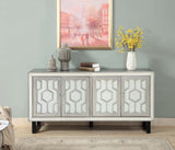 22584 Four Door Media Credenza