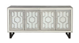 22584 Four Door Media Credenza