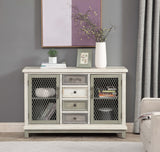 22588 Two Door Four Drawer Credenza