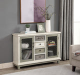 22588 Two Door Four Drawer Credenza