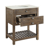 30448 One Drawer Single Vanity Sink