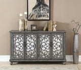 30474 Four Door Media Credenza