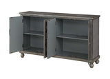 30474 Four Door Media Credenza