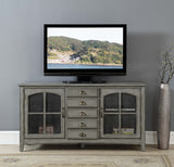 30481 Two Door Five Drawer Media Credenza