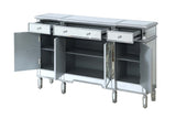 30482 Four Door Three Drawer Credenza