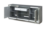 30486 Two Door One Drawer Media Credenza