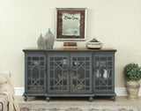 30492 Four Door Media Credenza