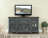 30492 Four Door Media Credenza