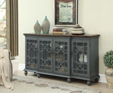 30492 Four Door Media Credenza