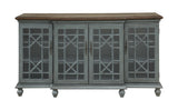 30492 Four Door Media Credenza
