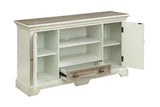 30499 Two Door One Drawer Media Console