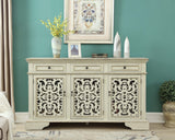 30503 Three Door Three Drawer Media Credenza
