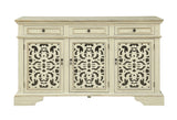 30503 Three Door Three Drawer Media Credenza