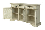 30503 Three Door Three Drawer Media Credenza