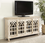 34700 Four Door Media Credenza