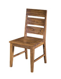 Set of 2 Kingston Dining Chairs Dining Chair Sheesham Clean Finish Ladder Style Back Scooped Seat Two Packed Priced Individually 