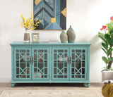 39620 Four Door Media Credenza