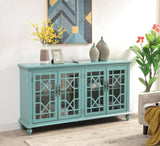 39620 Four Door Media Credenza