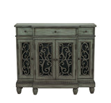 61703 Three Drawer Four Door Credenza
