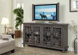 61711 Four Door Media Credenza