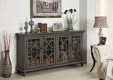 61711 Four Door Media Credenza
