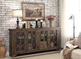 78618 Four Door Media Credenza