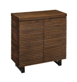 Two Door Cabinet Cabinet Pine Solids & Veneers Iron Legs Routed Front Design 2 Doors with Upgraded European Hinges 1 Interior Adjustable Shelf Magnetic Door Latches