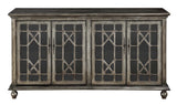 91831 Four Door Media Credenza