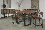 93434 Set of 2 Sequoia Counter Height Dining Chairs