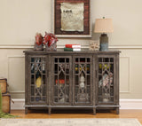 96621 Four Door Media Credenza