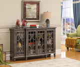 96621 Four Door Media Credenza