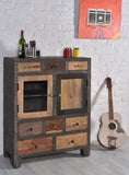 98227 Eight Drawer Two Door Cabinet